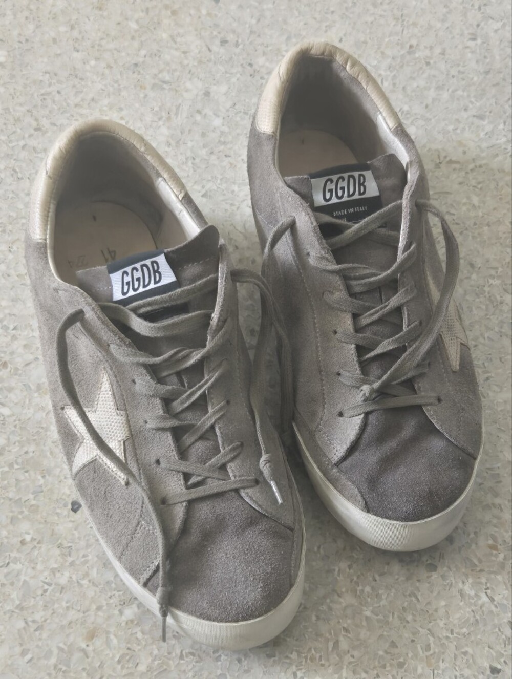 Golden Goose GGDB Super-Star Taupe Sneakers